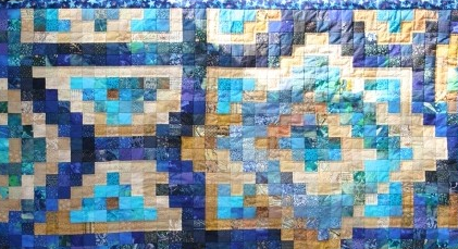 detail patchwork quilt lochem